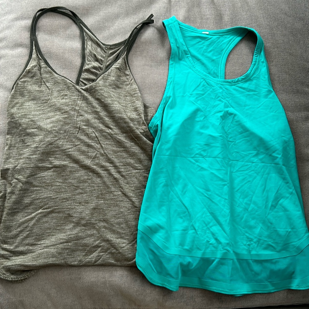 Lululemon Racerback tank bundle size 6
